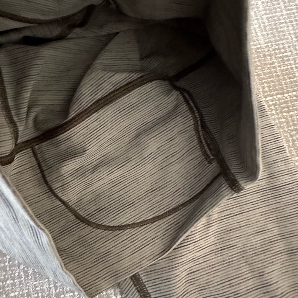 Lululemon Wunder Under High-Rise Tight Leggings Size 4 Gray Stripes - Picture 5 of 8